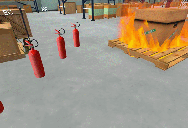 treinamentos em realidade virtual incêndio